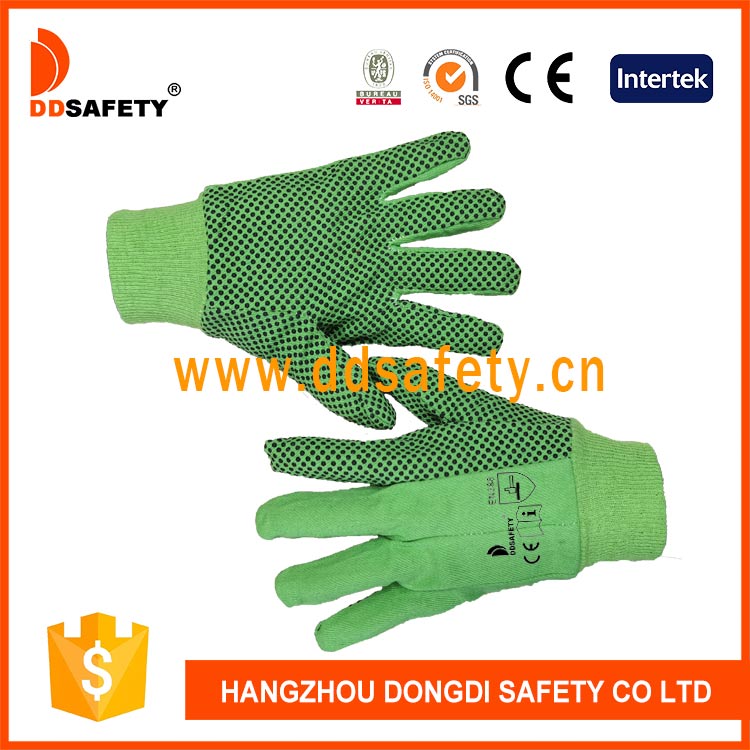 Green polka dot glove Green polka dot glove